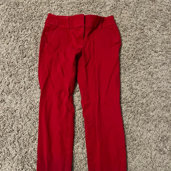 Red Loft ankle dress pants - Picture 2 of 3